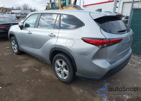 2023 Toyota Highlander L z USA, uszkodzony, nr VIN 5TDKDRAH4PS521753